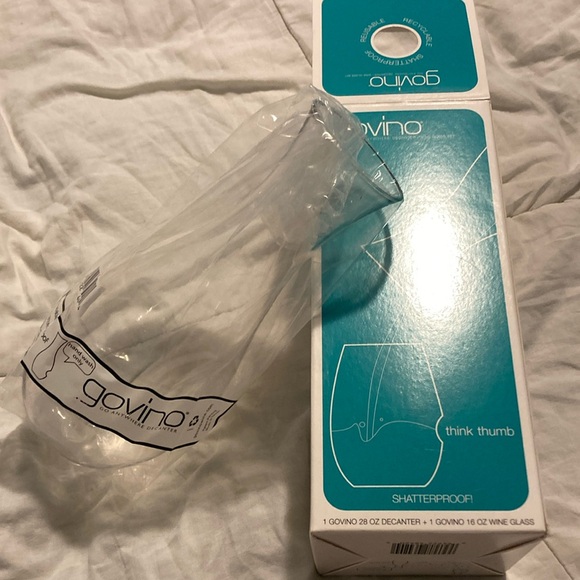 COPY - Shutter proof/plastic Gavino decanter only - Picture 1 of 3